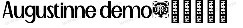 Augustinne demo字体转换